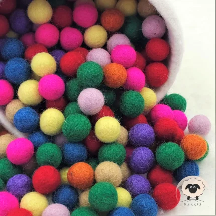 2cm Felt Balls-Needle Felt Creation