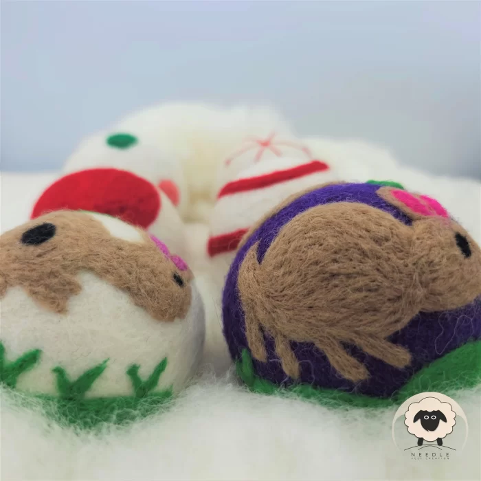 8cm Laundry Wool Dryer Balls-Needle Felt Creation