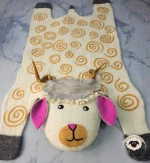 Sheep Felt Sheet Rug - Image 3