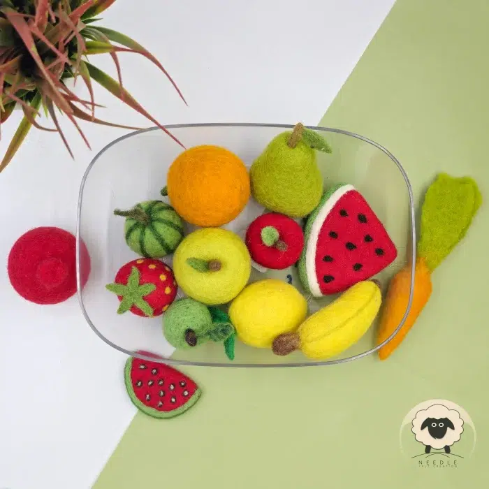 Fresh Felt Fruits Set | Shop Now