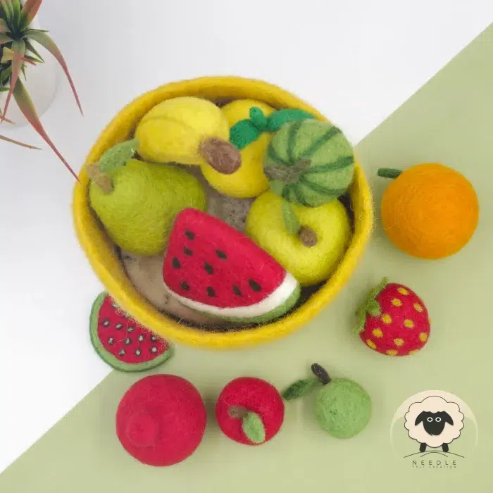 Fresh Felt Fruits Set | Shop Now