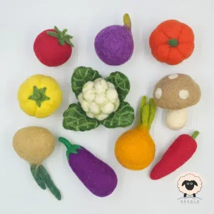 Felt Vegetables - Needle Felt Creation