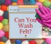 can you wash felt - Needle Felt creation