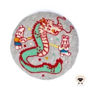 felt cushion-Needle Felt Creation