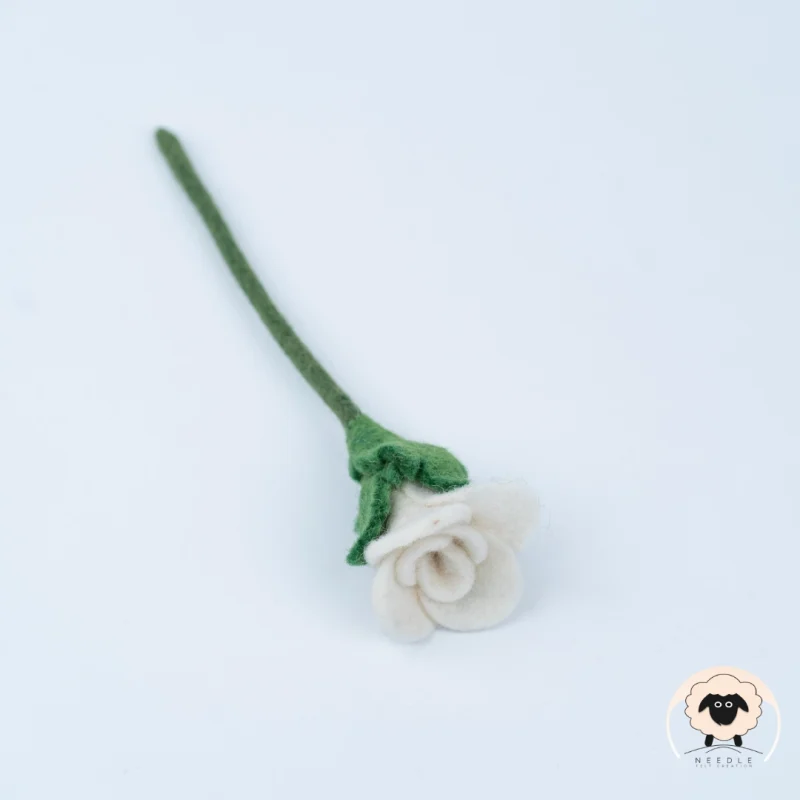 white rose felt 3