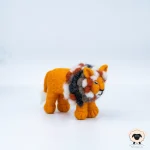 Majestic Felt Lion - Needle Felt Creation