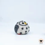 Round Felt Owl | Felt Animal Figurine Wholesale - Image 2
