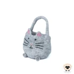Cat Face Felt Basket | Wholesale Felt Baskets - Image 3