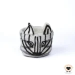 Fox Print Felt Basket | Felt Animal Basket - Image 2