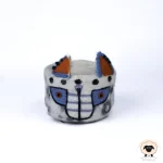 Fox Print Felt Basket | Felt Animal Basket