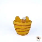 Orange Cat Felt Basket | Wholesale Color Collection - Image 3