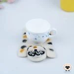 Dog Cup Coaster | Wholesale Felt Coaster - Image 2
