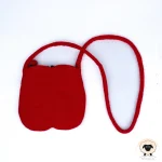 Apple Slice Hand Bag | Wholesale Felt Hand Bag - Image 2