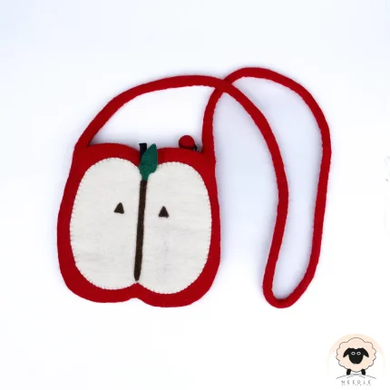 apple slice hand bag