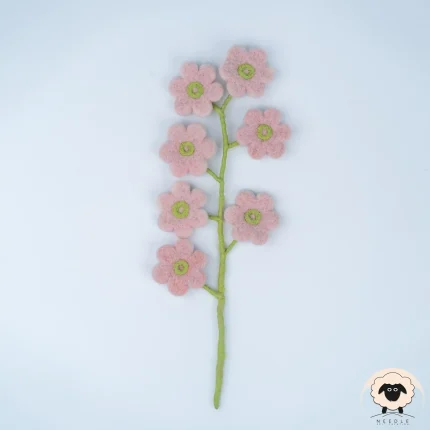 cherry blossom felt flower