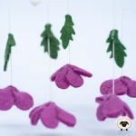 Forest Leaf Hanging | Felt Mobile Hanging - Image 2