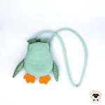 Owl Clock Hand Bag | Wholesale Felt Hand Bag - Image 2