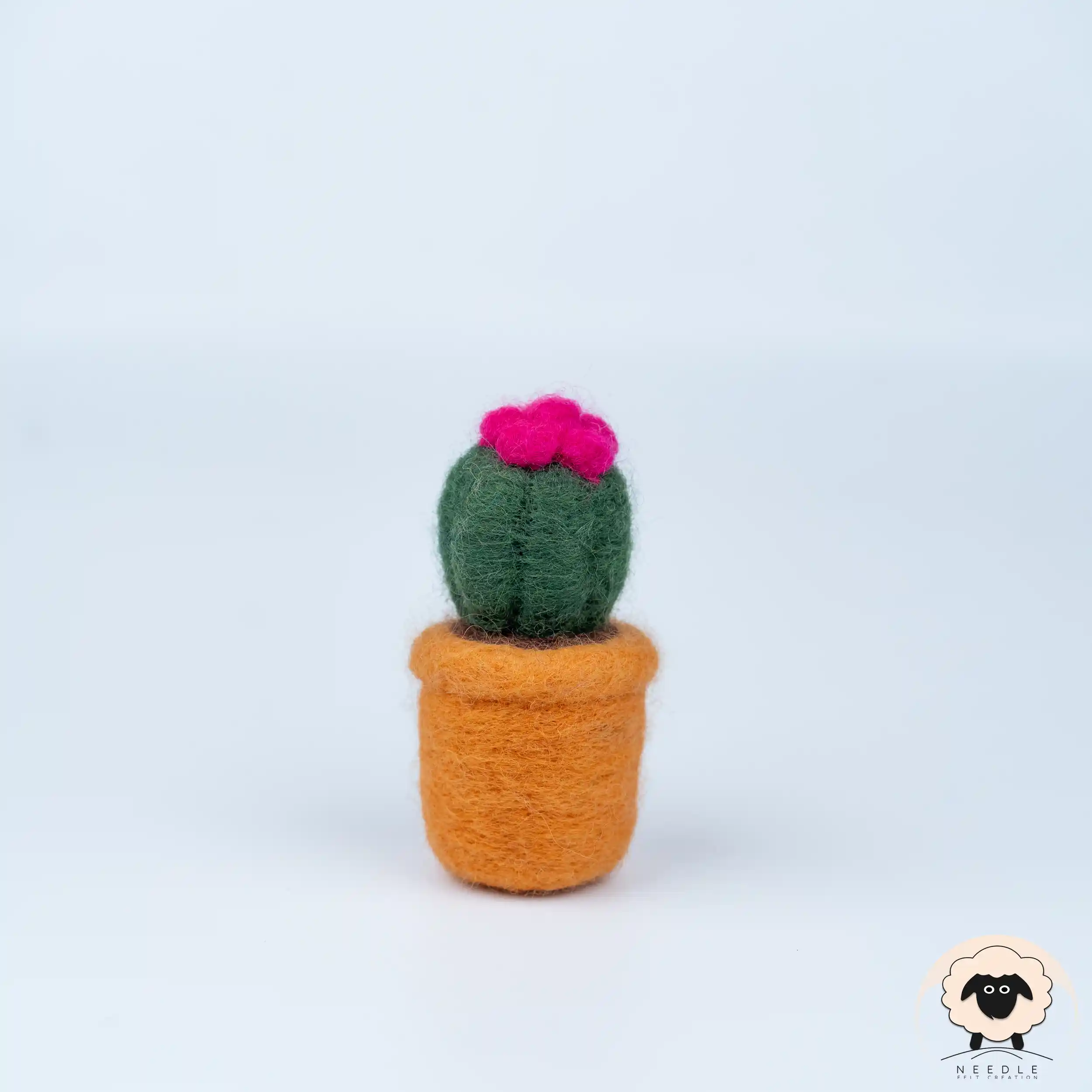 potted cactus felt flower
