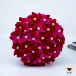 Potted Red Daisy Felt Flower | Wholesale Felt Flower - Image 2
