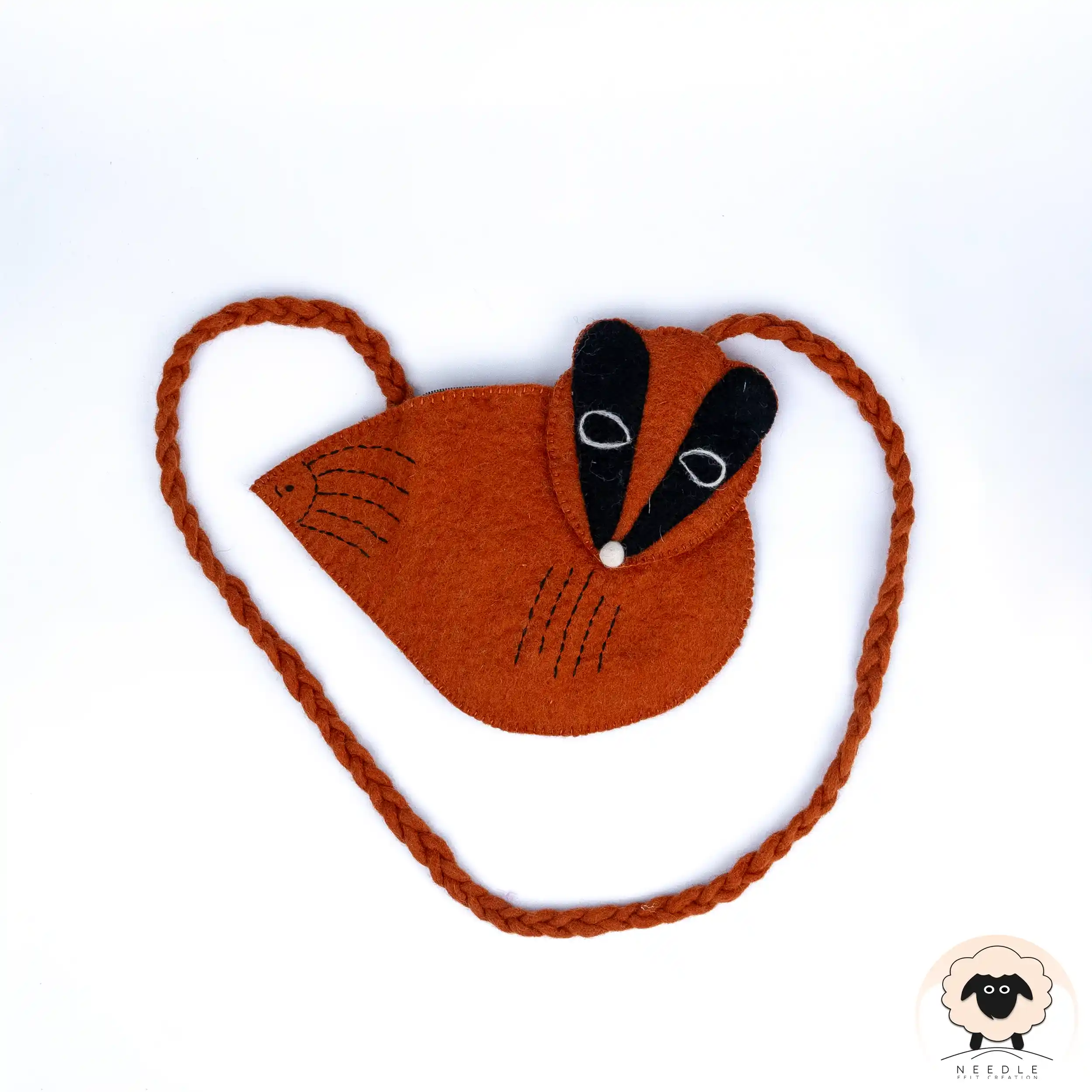 sleeping fox hand bag