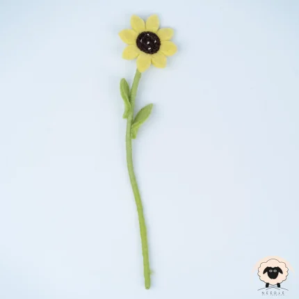 sunflower felt flower