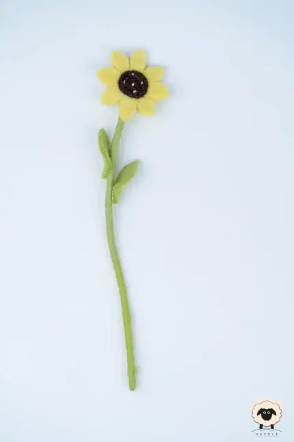 sunflower felt flower
