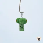 Broccoli Felt Keychain | Wholesale Felt Keychain - Image 2