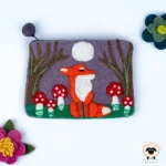 Woodland Fox Felt Purse | Wholesale Felt Purse - Image 5