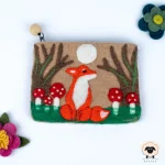 Woodland Fox Felt Purse | Wholesale Felt Purse - Image 6