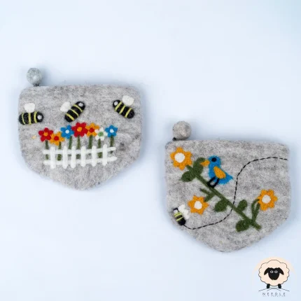 Can You Wash Felt? If So, How To Wash Felt? | Needle Felt Creation garden felt purse