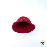 Red Sequin Felt Hat | Wholesale Felt Hat - Image 2