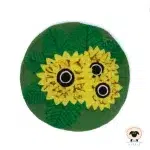 sunflower felt cushion