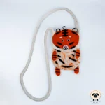 Tiger Phone Purse | Wholesale Felt Phone Purse